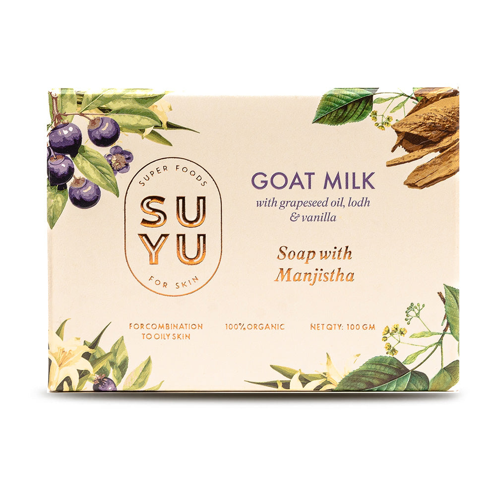 Goat Milk Soap with Manjistha