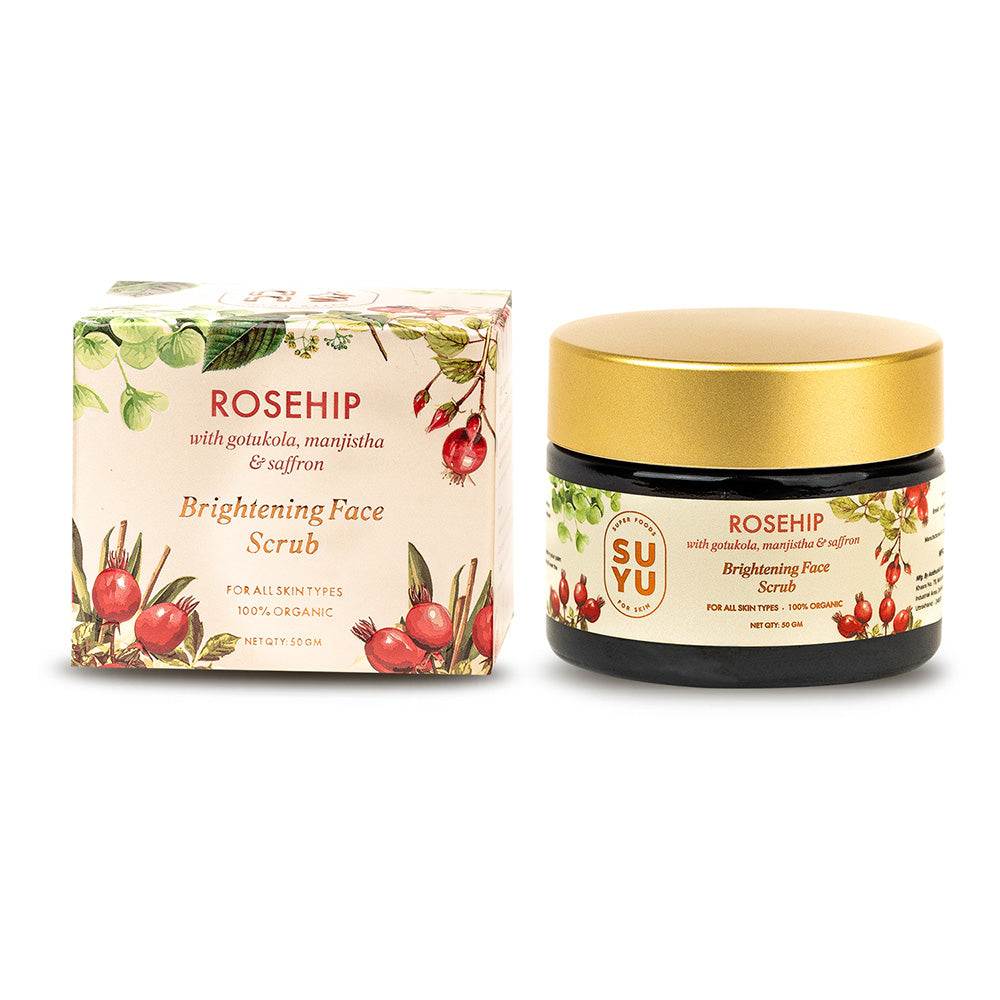 Rosehip Brightening Face Scrub